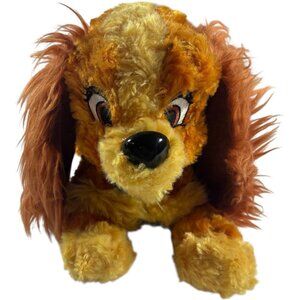 NWT Disney Parks Plush Lady Dog From Lady and The Tramp 13"